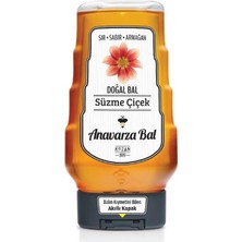Anavarza Akıllı Kapak Süzme Çiçek Balı 325 G (6'li Paket)