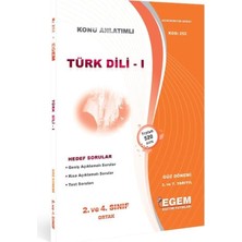 Aöf 2. Sınıf Türk Dili I Güz Dönemi 3. Yarıyıl Konu Anlatımlı Soru Bankası