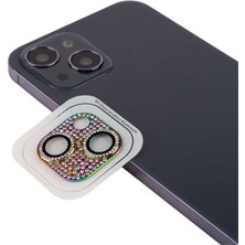 Teknook iPhone 13 Mini Zore Cl-08 Kamera Lens Koruyucu - Colorful