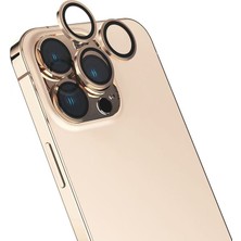 Teknook iPhone 16 Pro Max Zore Mikro Kamera Lens Koruyucu - Desert Titanyum