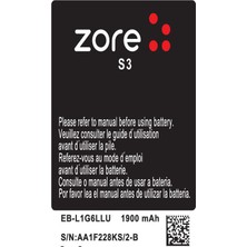 Teknook Galaxy S3 Zore A Kalite Uyumlu Batarya