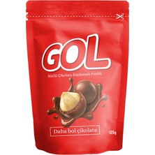 Gol Sütlü Çikolata Kaplı Fındık Draje 125 G (8'li Paket)