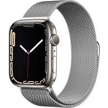 Teknook Watch Ultra 49MM Zore Band-01 Metal Kordon - Gümüş