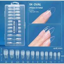 Valor Koskoe Yeni Nesil Jel Tips Tırnak 04 Oval Model