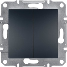 Schneider A Plus Komütatör Antrasit (5'li Paket)