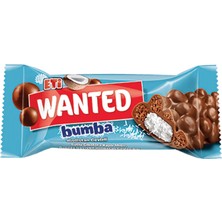 Eti Wanted Bumba Hindistan Cevizli 20 G 24'lü (7'li Paket)