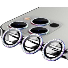 Teknook iPhone 13 Pro Zore Cl-06 Kamera Lens Koruyucu - Colorful