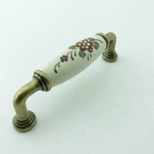 Es-Al Yıldız Yaban Gülü 96 mm Antık Kulp (8'li Paket)
