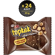 Eti Topkek Kakaolu Fındıklı 35 G 24'lü (7'li Paket)