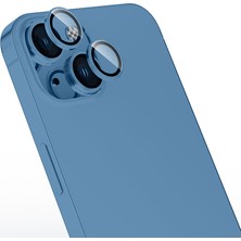 Teknook iPhone 13 Zore Mikro Kamera Lens Koruyucu - Lacivert