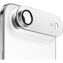 Teknook iPhone 17 Air Zore Cl-20 Kamera Lens Koruyucu - Gümüş