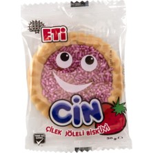 Eti Cin Tekli Çilekli 25 G (3'li Paket)