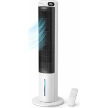 Valor Ev Tipi Kule Tipi Vantilatör & Soğutucu – 70W Güçlü Hava Akışı, 3 Kademe Hız, 3l Su Tanklı Nemlendi
