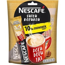 Nescafe 3ü1 Arada Sütlü Köpüklü 10X17,4 G (8'li Paket)
