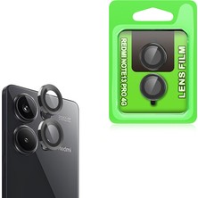 Teknook Xiaomi Redmi Note 13 Pro 4g Zore Cl-07 Kamera Lens Koruyucu - Siyah