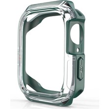 Teknook Watch 40MM Zore Watch Gard 08 Sert Pc + Silikon Koruyucu - Koyu Yeşil