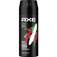 Axe Deo Sprey Afrıca 150 ml (8'li Paket)