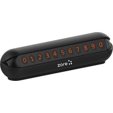 Teknook Zore Pn-01 Araç Park Numaratörü - Siyah