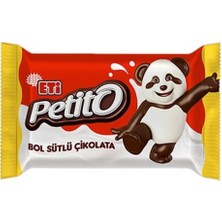 Eti Petito Ayıcık Çikolata 8 G 48'li (2'li Paket)