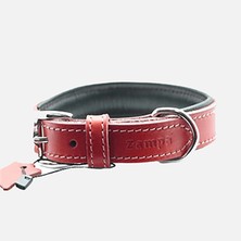 Zampa Classic M Köpek Boyun Tasması Kırmızı 54 cm (5'li Paket)
