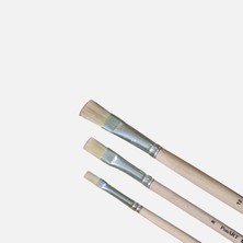 Ponart  258 Seri Fırça Yassı Uçlu No:24 (2'li Paket)