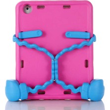 Teknook iPad 2 3 4 Zore Eva Boxer Tablet Silikon - Pembe Koyu