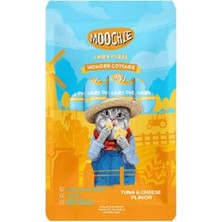 Alvera Ton Balıklı ve Peynirli Sıvı Kedi Ödül Maması 5X15 gr