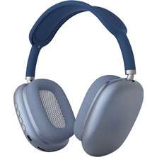 Teknook Lapas P10 Hi-Fi Ses Kalitesi Ayarlanabilir ve Katlanabilir Kulak Üstü Bluetooth Kulaklık - Mavi