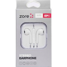 Teknook Zore Ep6 Süper Seri 3.5mm Kulaklık - Beyaz