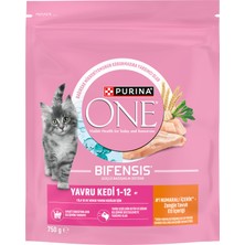 Purina One Tavuklu Yavru Kuru Kedi Maması 750 G (8'li Paket)