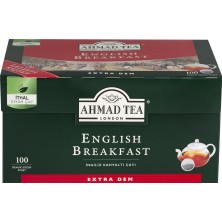 Ahmad Tea English Breakfast Demlik Poşet Çay 100'LÜ 320 G (3'li Paket)
