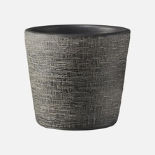 Soendgen Piran Saksı Siyah 14 cm (3'li Paket)