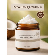 Sabunal Hindistan Cevizi Yağı - Soğuk Sıkım Ham Işlenmemiş Raw Virgin Coconut Oil 100 gr