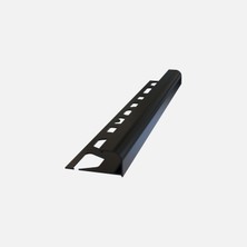 Tesay 10 mm Boyalı Alüminyum Dış Köşe Profili Siyah (2'li Paket)