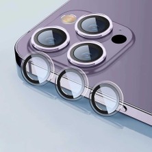 Teknook iPhone 14 Pro Max Zore Cl-07 Kamera Lens Koruyucu - Renksiz