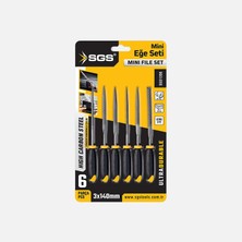SGS1356 Mini Eğe Seti 3X140 mm (8'li Paket)