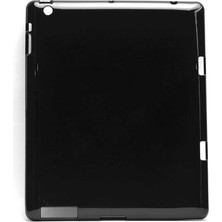 Teknook iPad 2 3 4 Zore Kalemli Tablet Silikon - Siyah