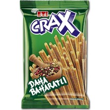 Eti Crax Baharatlı Çubuk Kraker 80 G 17'li (6'li Paket)