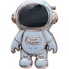 Teknook Zore Space Astronot Figürlü Cep Telefonu Standı - Mavi