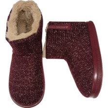 Chirpy Misto Kadın Panduf Bordo 36-41 (3'li Paket)