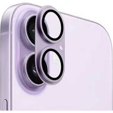 Teknook iPhone 17 Zore Cl-20 Kamera Lens Koruyucu - Mor