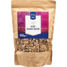 Metro Chef Küp Kesik Kuru Incir 1 kg (8'li Paket)