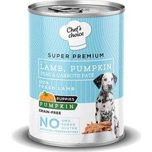 Alvera Pumpkin Pate Puppy Kuzulu Balkabaklı Tahılsız Yavru Köpek Konservesi 400 gr
