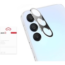 Teknook Galaxy A15 Zore 3D Kamera Camı - Siyah