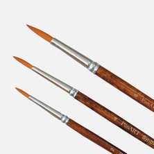 Ponart  123  Seri Sentetik Fırça No:3/0 (7'li Paket)