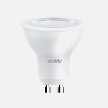 Ecolite LED GU10 Dimmable 6W 3000K LED Ampul (8'li Paket)