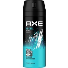 Axe Erkek Deodorant Sprey Ice Chill 150 ml (3'li Paket)