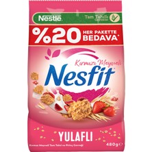 Nesfit Kırmızı Meyveli Gevrek 480 G (7'li Paket)