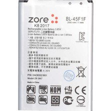 Teknook Lg K8 2017 Zore A Kalite Uyumlu Batarya