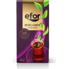 Efor Bergamotlu Siyah Çay 500 G (8'li Paket)